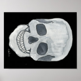 Grauschädel 11 Zoll x 8,5 Zoll Poster