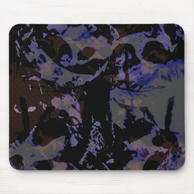 Grauschädel Mousepad (Vorne)