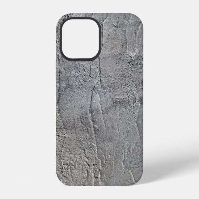 Grauschiefer iPhone 12 Hülle (Rückseite)