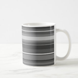 Graustreifen Kaffeetasse