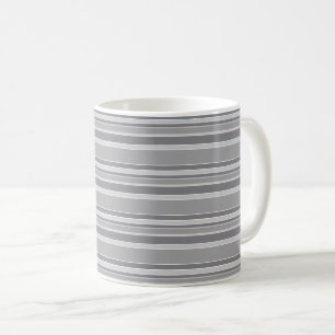 Graustreifen Kaffeetasse