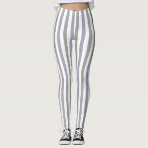 Graustreifen Leggings