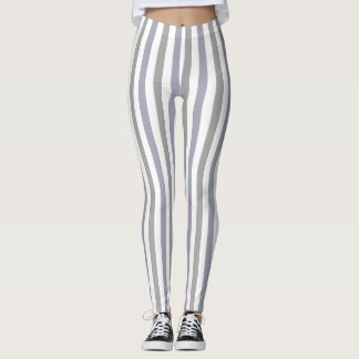 Graustreifen Leggings