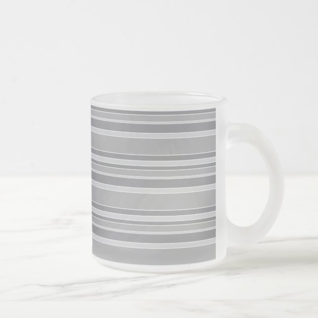 Graustreifen Mattglastasse (Rechts)