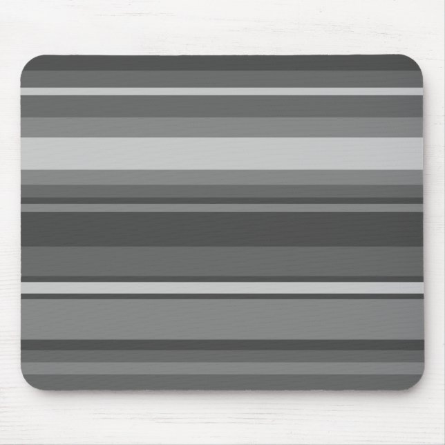 Graustreifen Mousepad (Vorne)