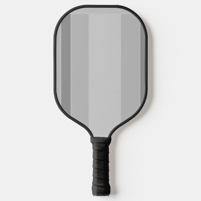 Graustreifen Pickleball Schläger (Vorderseite)