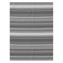 Graustreifen Tischdecke