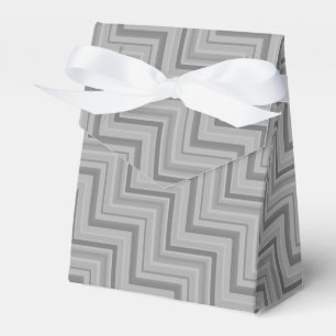 Graustreifen Treppenmuster Geschenkschachtel