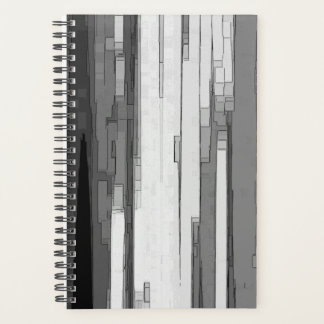 Graustufen-Abstrakt B&W-Kunst Planer