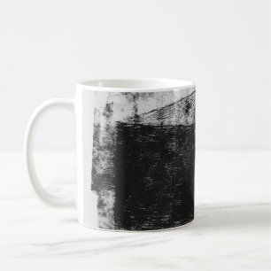 Graustufen-Foto Kaffeetasse