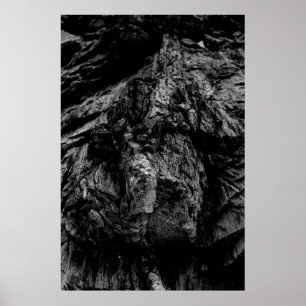 Graustufen-Foto Poster