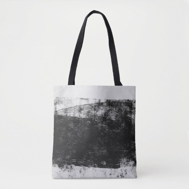Graustufen-Foto Tasche (Vorderseite)