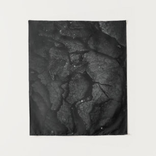 Graustufenfotografie Wandteppich