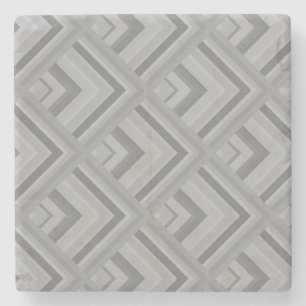 Graustufenmuster Steinuntersetzer