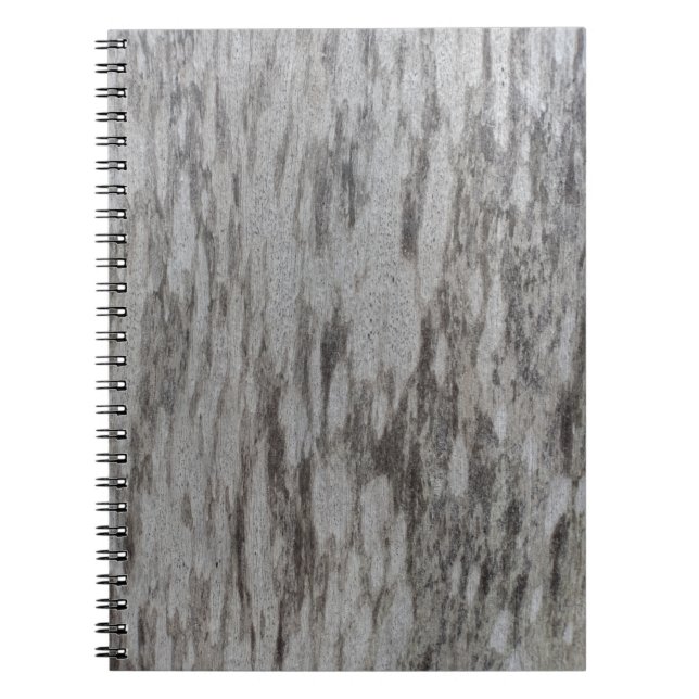 Grautextil Notizblock (Vorderseite)