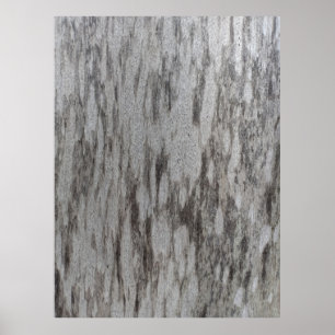 Grautextil Poster