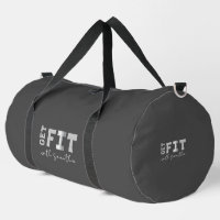 Grautöne erhalten Fitness-Dumbell-Logo