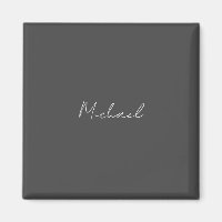 Grauweiße Handschrift Minimalistisch Ihren Namen