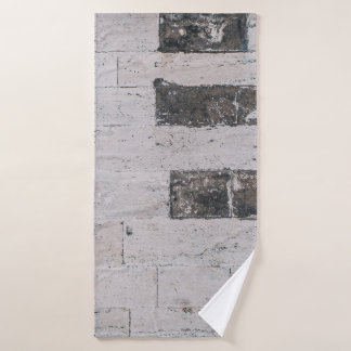 Grauzementwand Badehandtuch