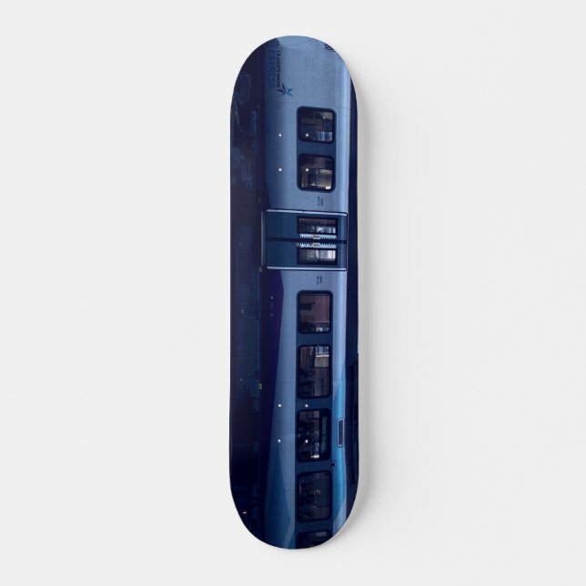 Grauzug Skateboard (Vorne)