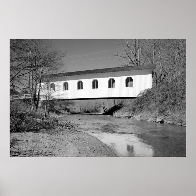 Grave Creek Bridge Poster (Vorne)