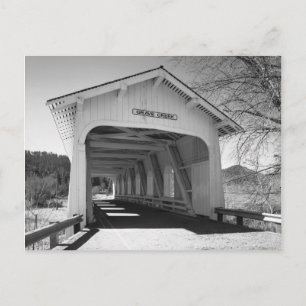 Grave Creek Bridge Postkarte
