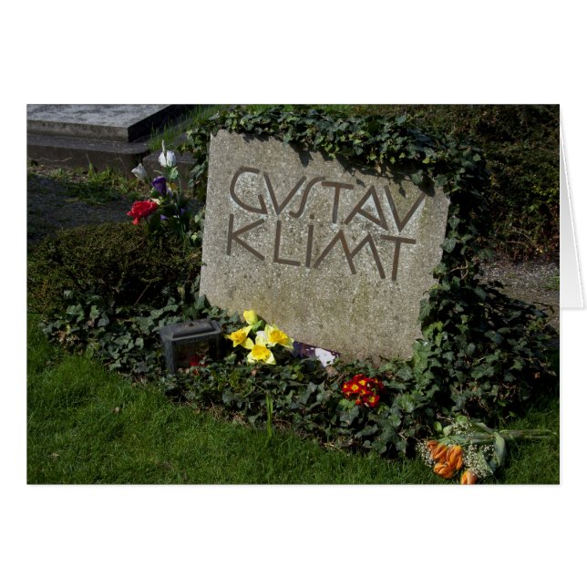 Grave von Gustav Klimt (Vorderseite (Horizontal))