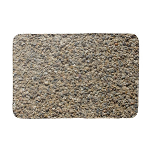 Gravel and Sand Realistic Texture Rock Fotografie Badematte