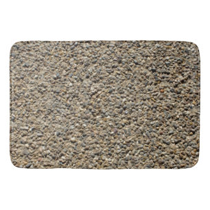 Gravel and Sand Realistic Texture Rock Fotografie Badematte
