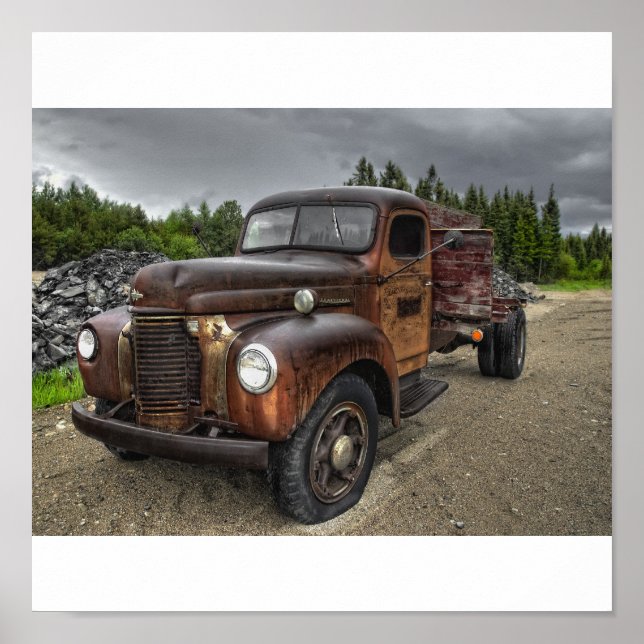 Gravel Pit Road Poster (Vorne)