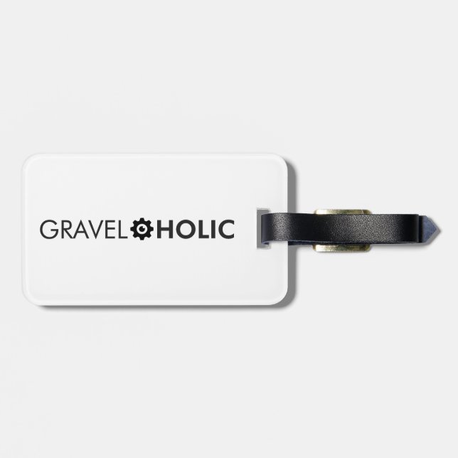 Gravelaholic Gravel Cycling Gepäckanhänger (Rückseite horizontal)