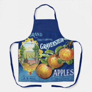 Gravenstein-Äpfel-All-Over-Print-Schürze Schürze