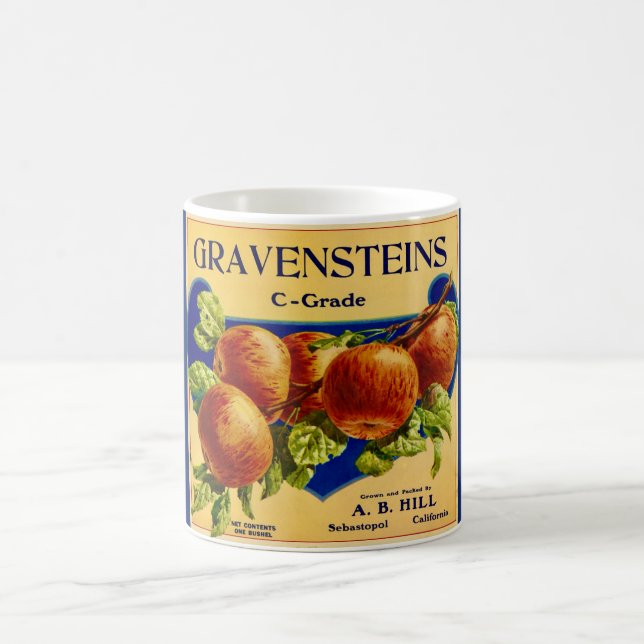 Gravenstein Apfel Kaffeetasse (Mittel)