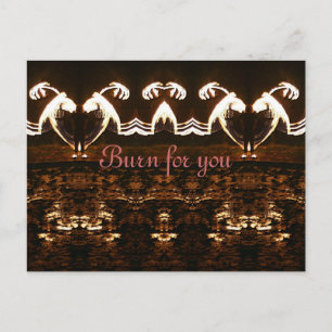 Graver pour vous carte postale