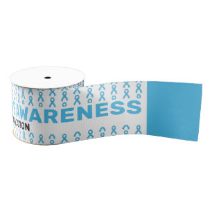 Graves Disease Awareness Pattern Ribbon Ripsband