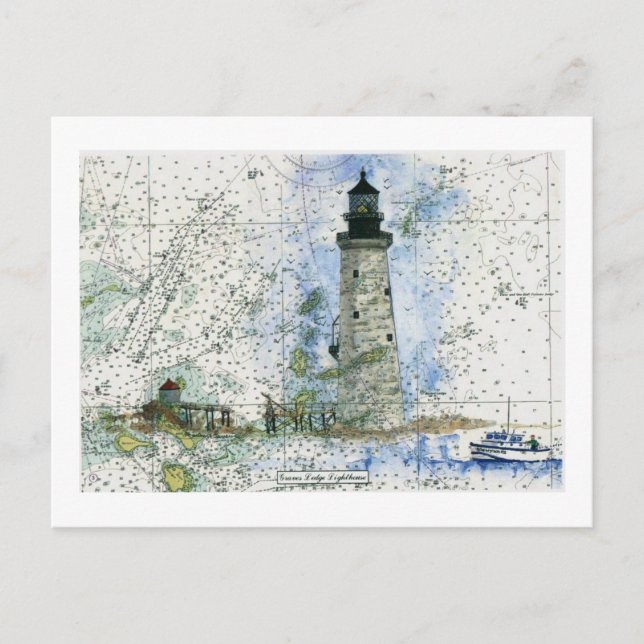 Graves Ledge Postkarte (Vorderseite)