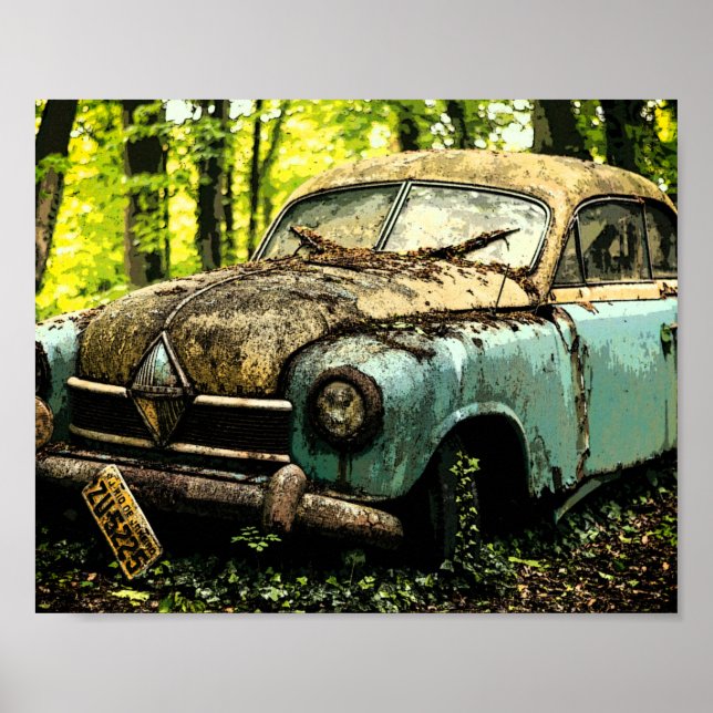 Graveyard Classic Car | Hansa Borg Ward Poster (Vorne)