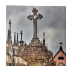 Graveyard Cross nah-up, Portugal Fliese