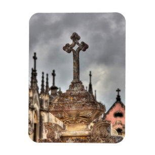 Graveyard Cross nah-up, Portugal Magnet