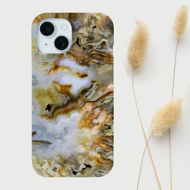 Graveyard Plume Agate Design Case-Mate iPhone Hülle (Graveyard Plume Agate Phone Case)
