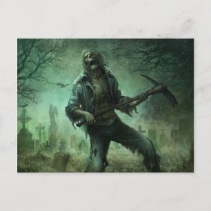 Graveyard Zombie, Carte postale