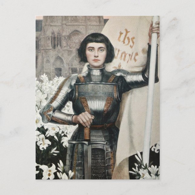GravierJoan von Arc 1903 Postkarte (Vorderseite)