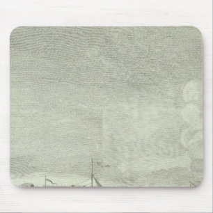Gravierter Blick auf Sankt Petersburg 6 Mousepad
