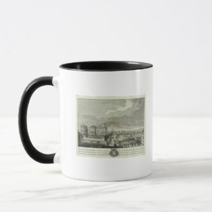 Gravierter Blick auf Sankt Petersburg Tasse