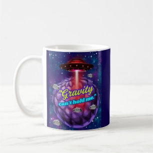 GRAVITÄT KANN MICH NICHT HALTEN KAFFEETASSE