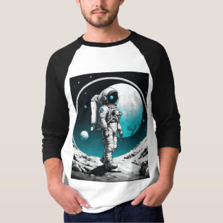 Gravité galactique : T-Shirt Desi de l'astronaute
