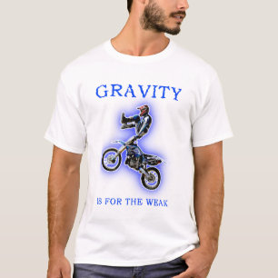 Gravité pour le T-Shirt Motocross Dirt Bike pour l
