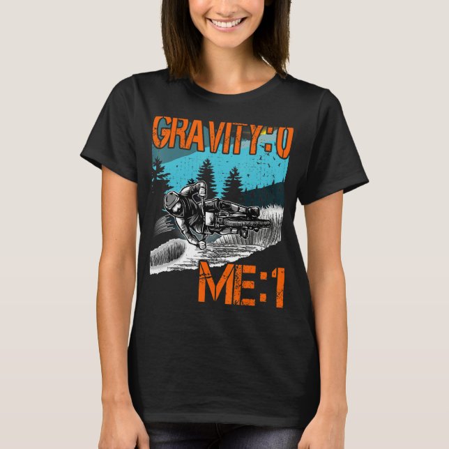 Gravity 0 Me 1 Downhill outfit  mountain bike MTB T-Shirt (Vorderseite)