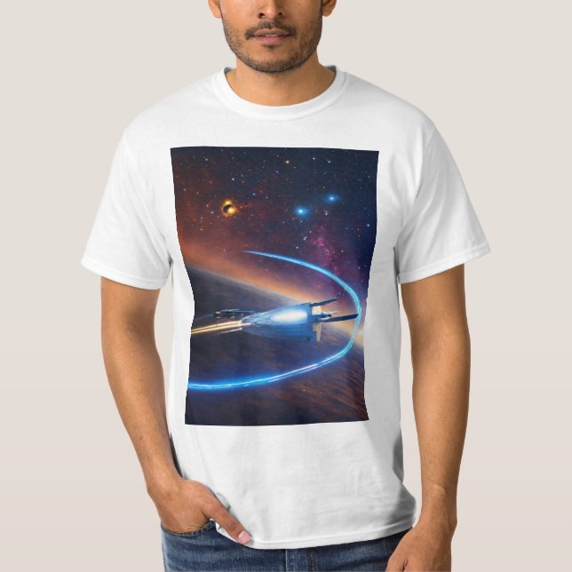 Gravity Inspiriert Chic Elevate Your Wardrobe mit T-Shirt (Vorderseite)