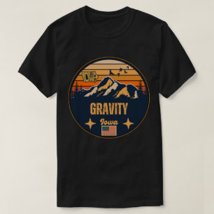 Gravity, Iowa Ia, Vereinigte Staaten T-Shirt